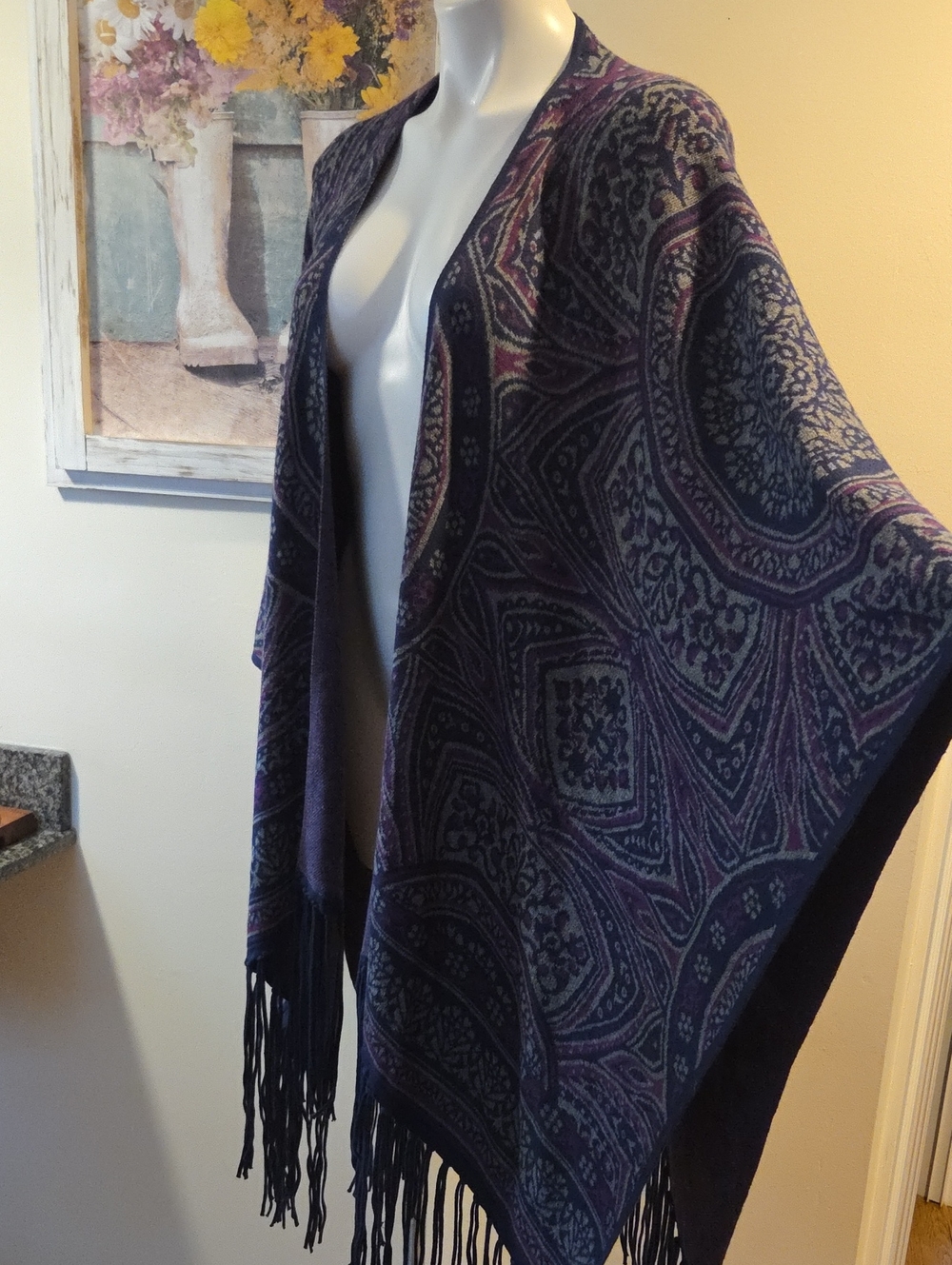 Foxcroft Poncho - Picture 2 of 12